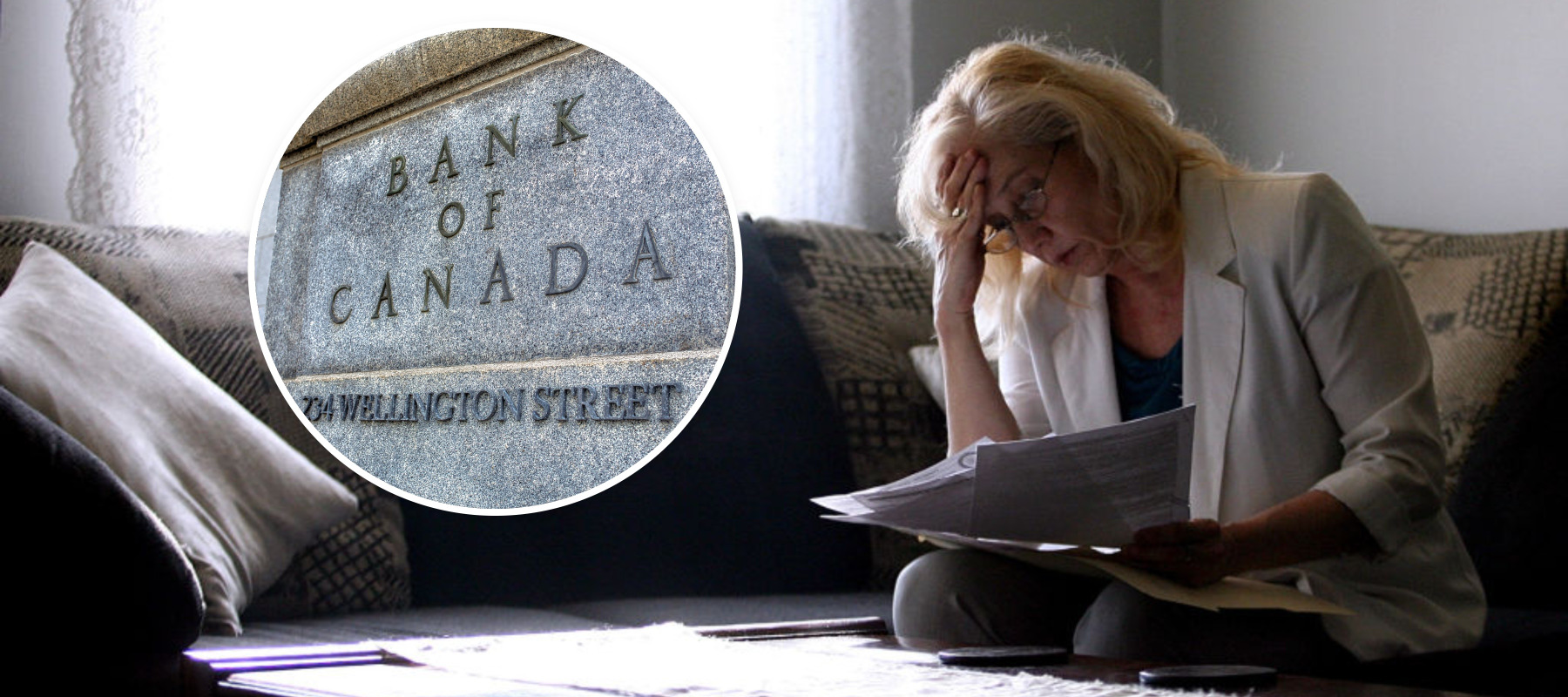 Stressed homeowner squeezed by inflation