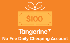 Tangerine chequing accounts