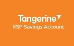 Tangerine RSP savings account