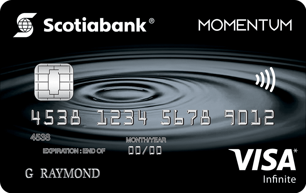 Scotiabank momentum visa infinite card