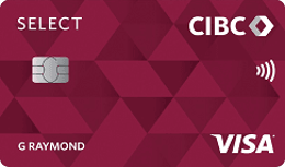 CIBC Select Visa credit card