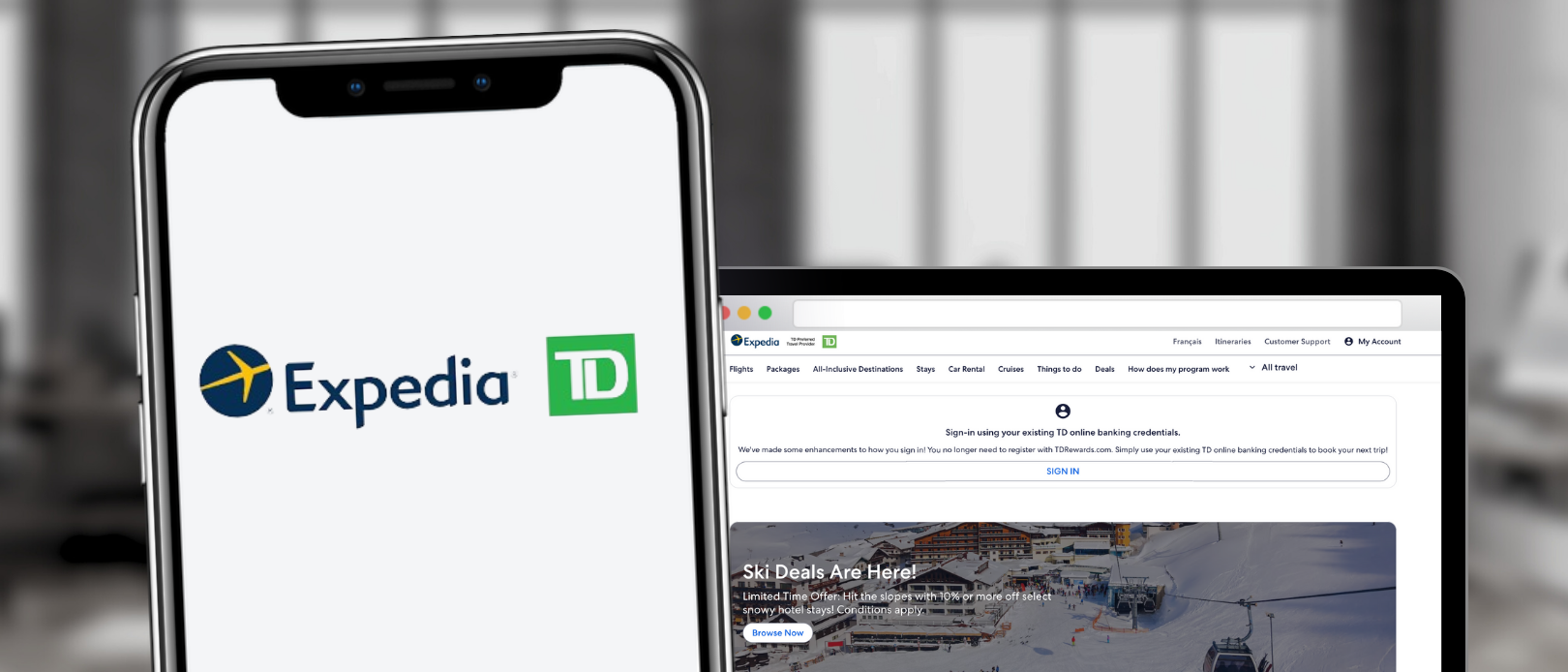 Expedia® For TD