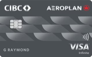 Visa infinite CIBC Aeroplan credit card