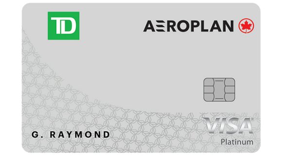 The TD® Aeroplan® Visa Platinum* Credit Card