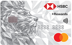 HSBC +Rewards Mastercard card